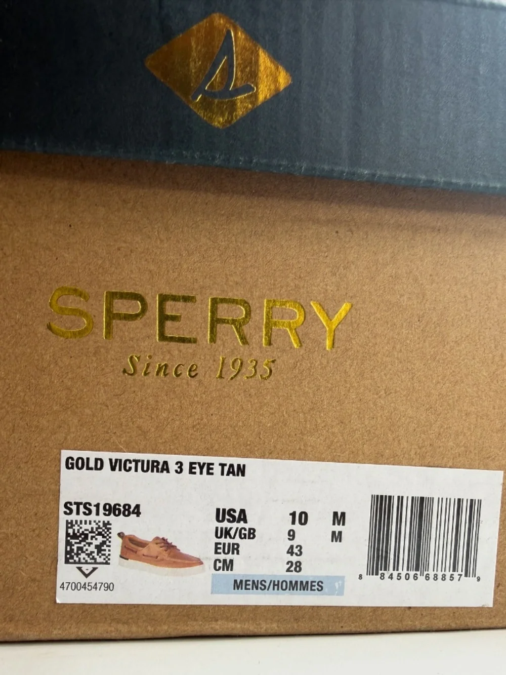 Sperry Shoes Leather Brown 